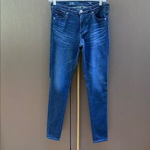 AG Adriano Goldschmied Women's Skinny Jeans - Dark Blue